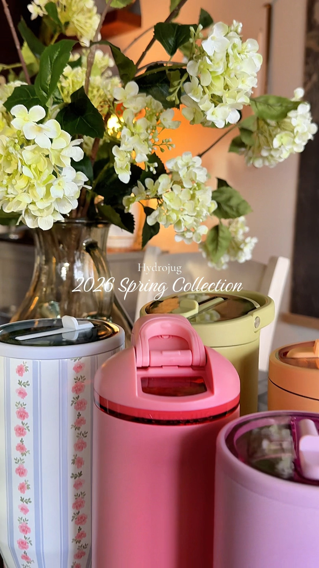 Beyond excited about Hydrojugs new spring color lineup! Get your starting Feb 7 (or early access on TikTok Shop Feb 5!) #leakprooftumbler #leakproofcup #hydrojug #travelcup 

#LTKSaleAlert #LTKValentine #LTKSeasonal