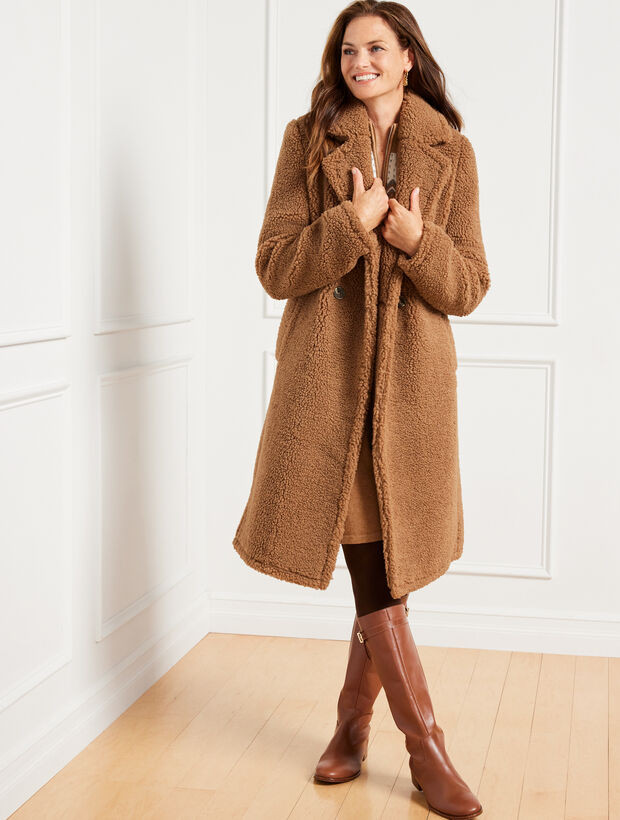 Sherpa Teddy Coat | Talbots