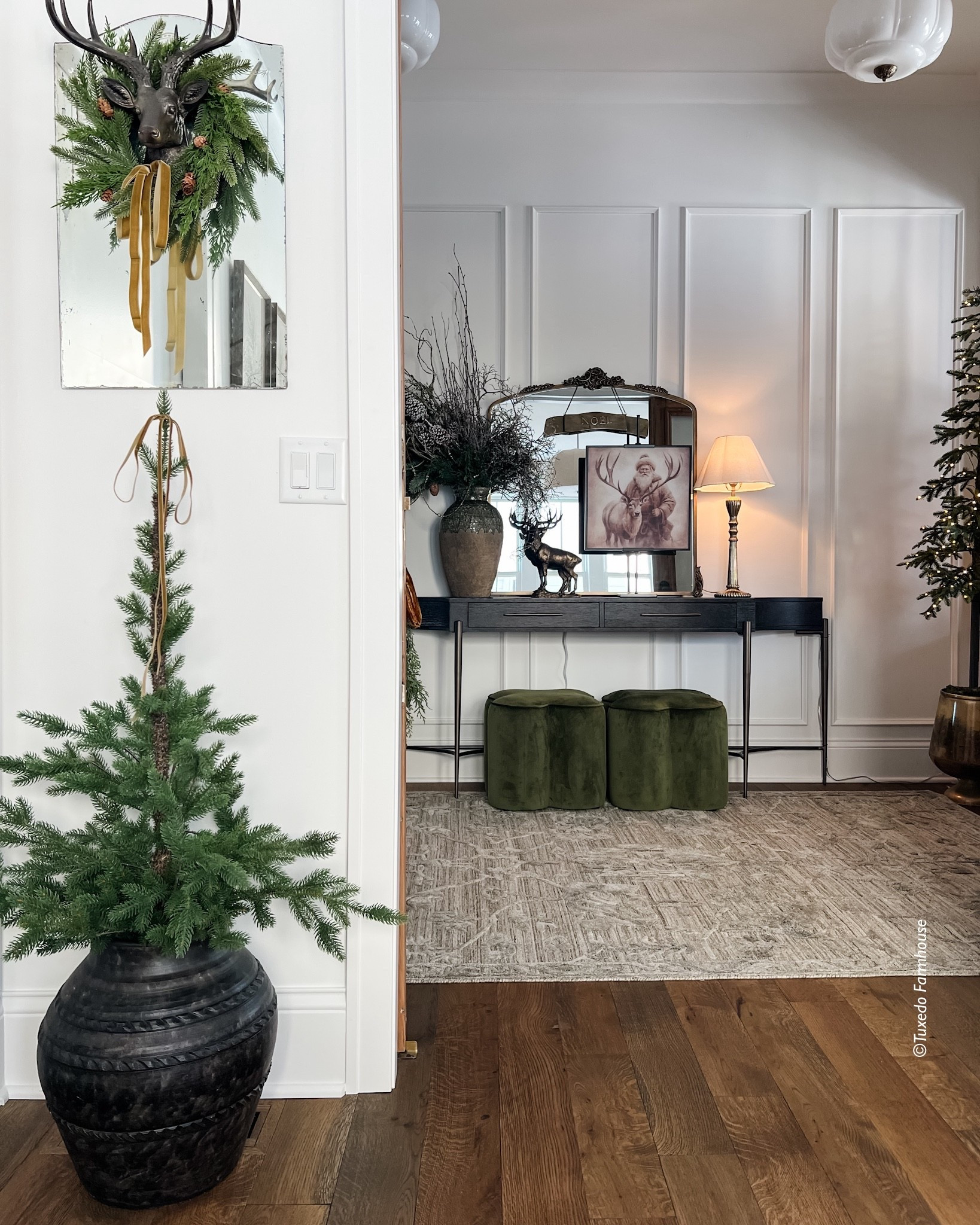 This gorgeous pottery vase is a new purchase for me from Wayfair. It’s available in three sizes — mine is the smallest. It’s perfect for faux trees and plants and it’s on the End of Year Clearance! My ottoman stools, rug, mirror, vase and holiday décor in my foyer are also from Wayfair. 

#ad #wayfairpartner #wayfair 


#LTKSaleAlert #LTKHoliday #LTKHome