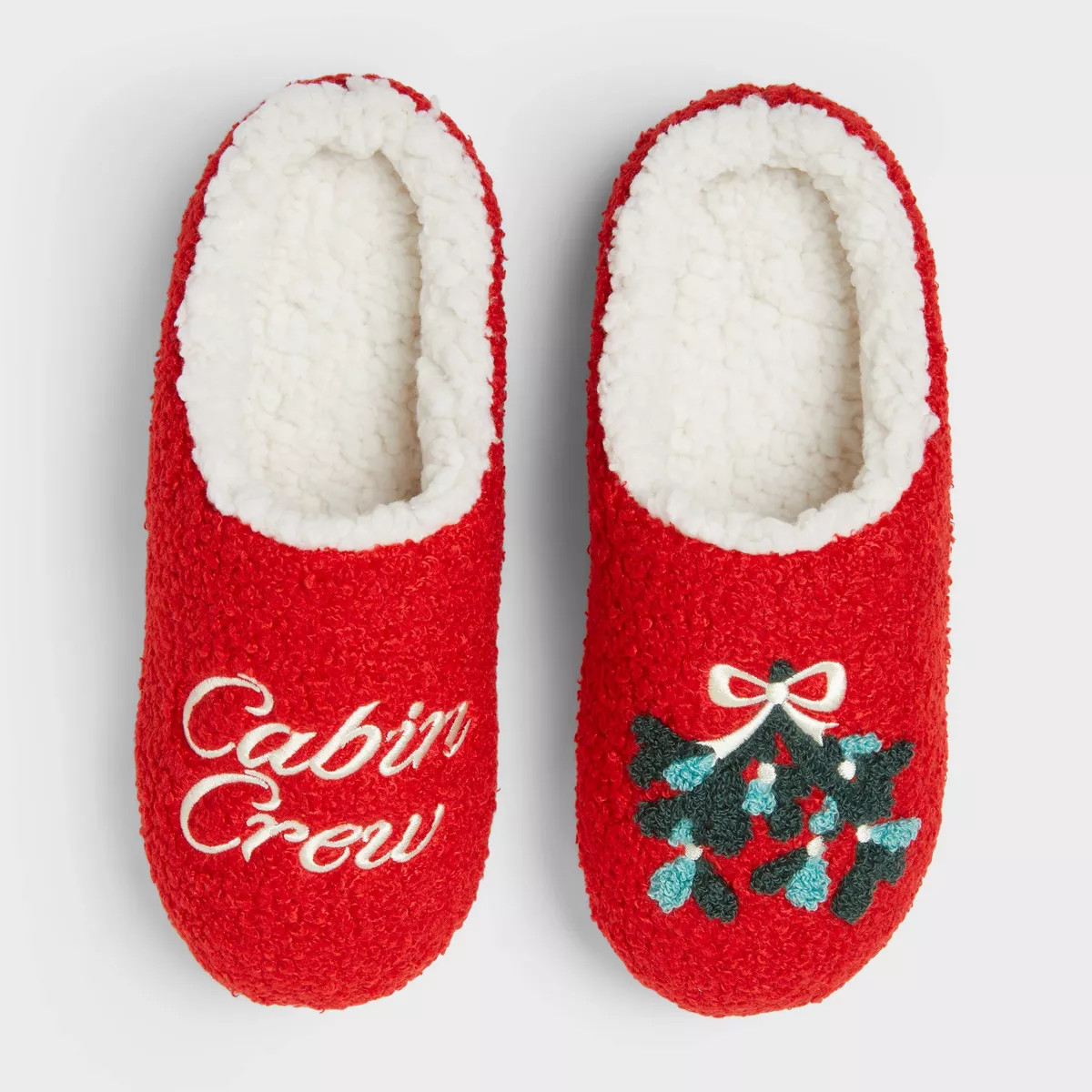 Adult Cabin Crew Scuff Slippers - Wondershop™ Red | Target