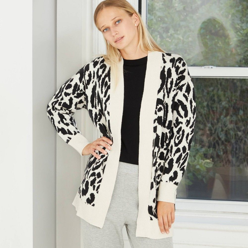 Women's Leopard Print Cardigan - Who What Wear™ | Target