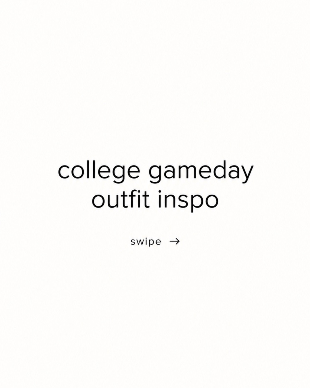 College gameday outfit inspo 🏈✨

The cutest game day looks for tailgates, the student section + all-day Saturday plans!! Think school colors, easy statement pieces, cute accessories + outfits that still feel stylish without looking too themed.

Save this for your next gameday outfit 💌

Shop all the looks through the LTK link in my bio ✨

#CollegeGameday #GamedayOutfit #CollegeStyle #GameDayFashion #OutfitInspo #LTKFinds

#LTKdayinmylife #LTKootd #LTKSaleAlert
