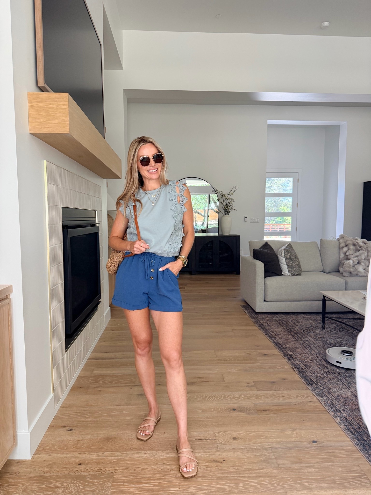 The Amazon outfits I’ve been reaching for on repeat lately 🤍 comment AMAZON and ill send you the details

If you’re anything like me, you want outfits that are comfortable, easy to wear, and still make you feel put together.

These Amazon finds check every box:
🤎 Chic polka dot pants that instantly elevate a simple tank
🤍 The perfect striped tank and denim shorts for everyday errands
💙 A pretty blue top with comfy shorts that looks way more expensive than it is
🌸 A feminine pink blouse paired with classic white shorts that works for brunch, vacation, or everyday

These are the kinds of outfits I throw on when I want to look cute without overthinking it—and every piece mixes and matches with the rest of my closet.

Which outfit is your favorite? 👇

Comment OUTFITS and I’ll send you all the Amazon links! Save this for your next Amazon order.

#AmazonFashion #AmazonOutfits #EverydayStyle #CasualStyle #AmazonFinds
