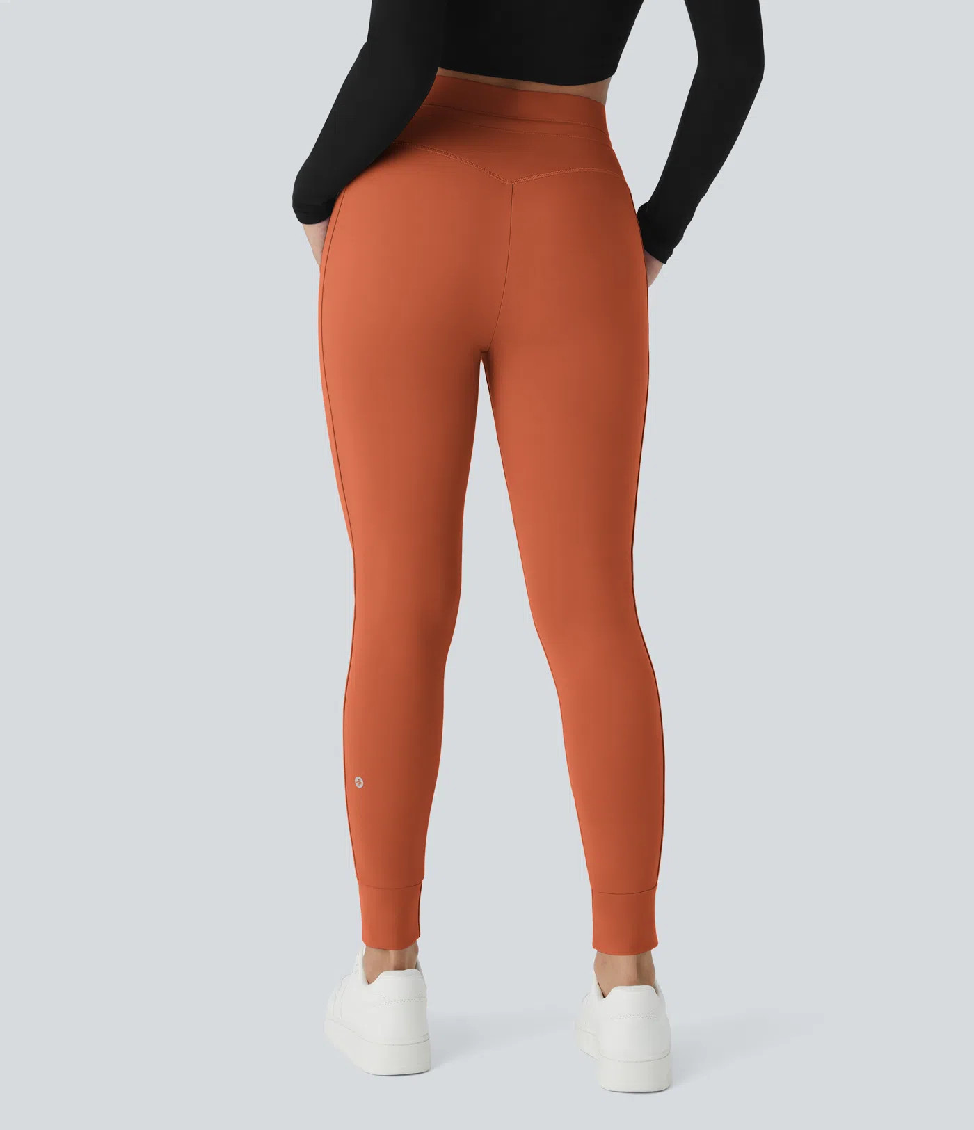 Women’s Softlyzero™ Plush High Waisted Drawstring Side Pocket Plain Full Length Joggers - Hal... | HALARA