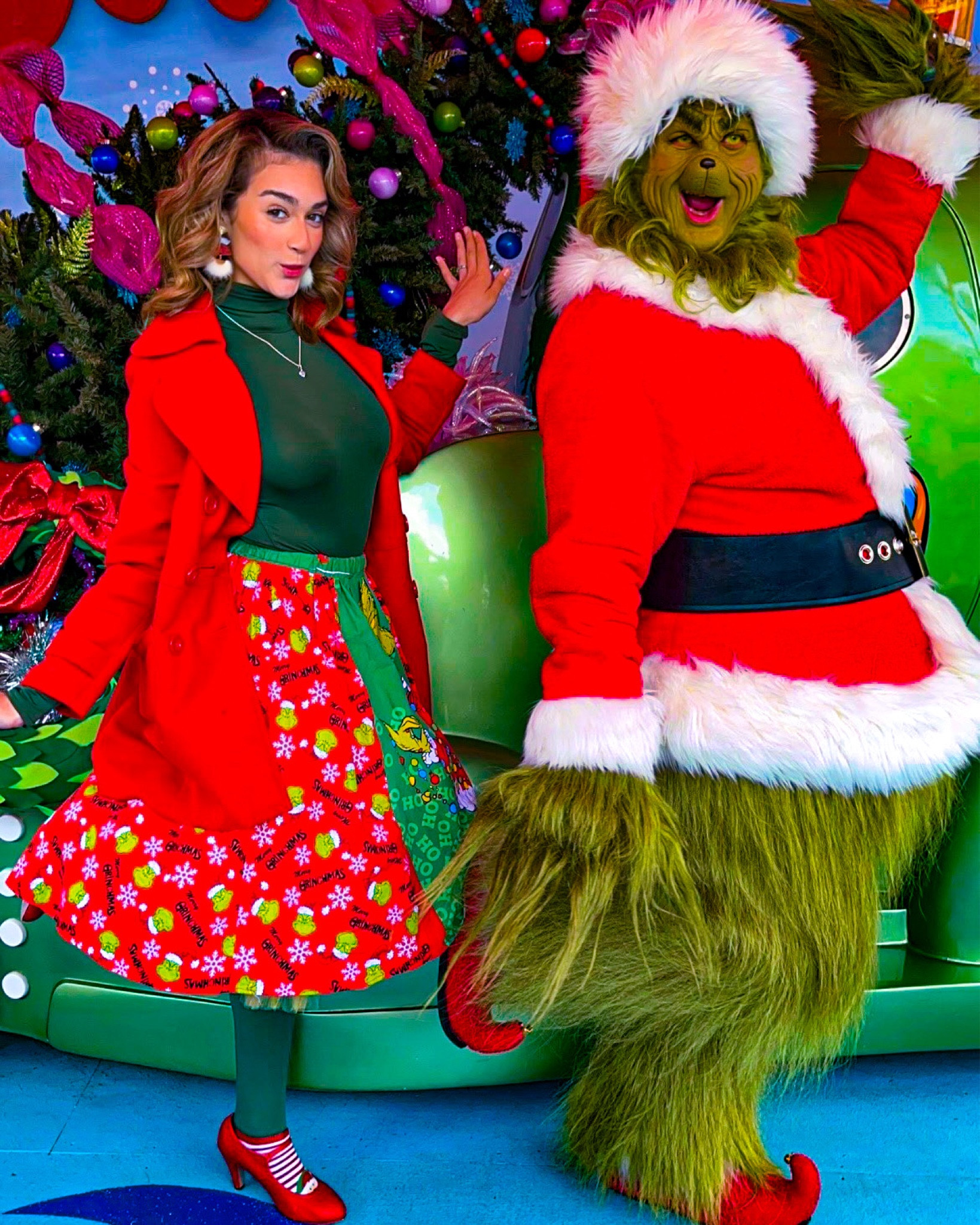 Time to get Crafty. This Grinchmas skirt was made with flag fabric from Hobby Lobby. Discover, family fun activities, Seasonal Events, parties, fall, winter, spring, summer, holidays, traditions, weekend activities, Halloween, thanksgiving, Christmas, independence, Fourth of July, Easter, Monday, Tuesday, Wednesday, Thursday, Friday, Saturday, Sunday, fun day, live your best life, fomo, exciting new events, adventure, get out more, gifts

#LTKHolidaySale #LTKSeasonal #LTKtravel