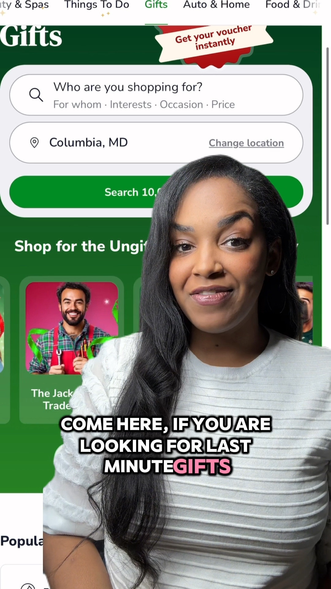 Gift for everyone from @Groupon #Groupon #ad

#LTKGiftGuide #LTKHoliday #LTKFamily