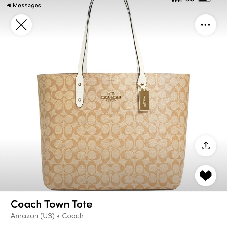 30% off Coach Totes today! 🔥