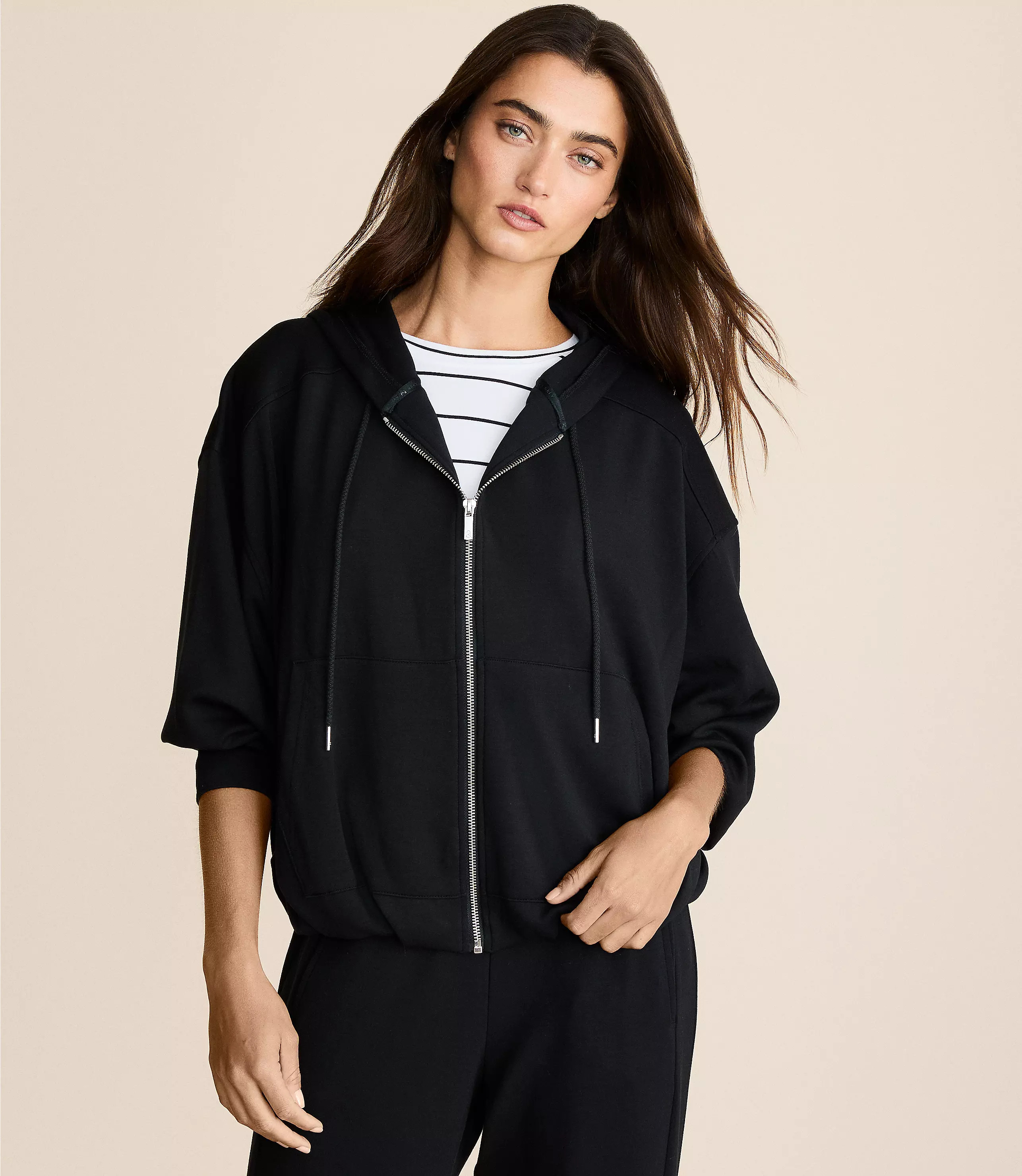 Lou & Grey Scubasoft Bubble Hoodie | LOFT