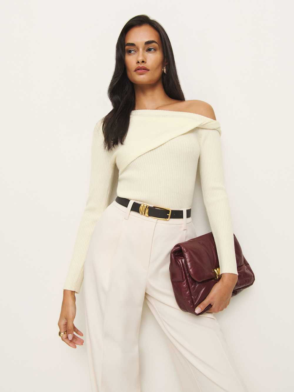 Lilou Regenerative Merino Sweater | Reformation (Global)