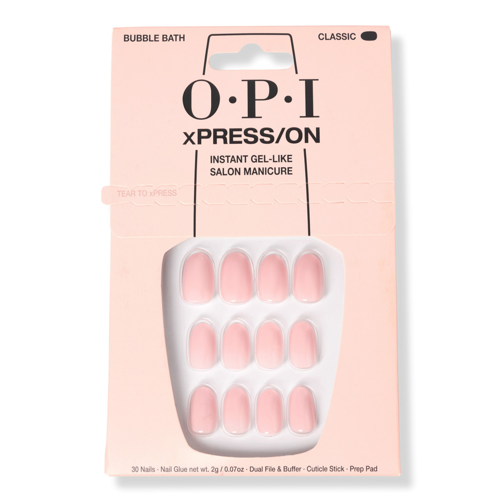 OPI xPRESS/ON Solid Color Press On Nails - Bubble Bath | Ulta