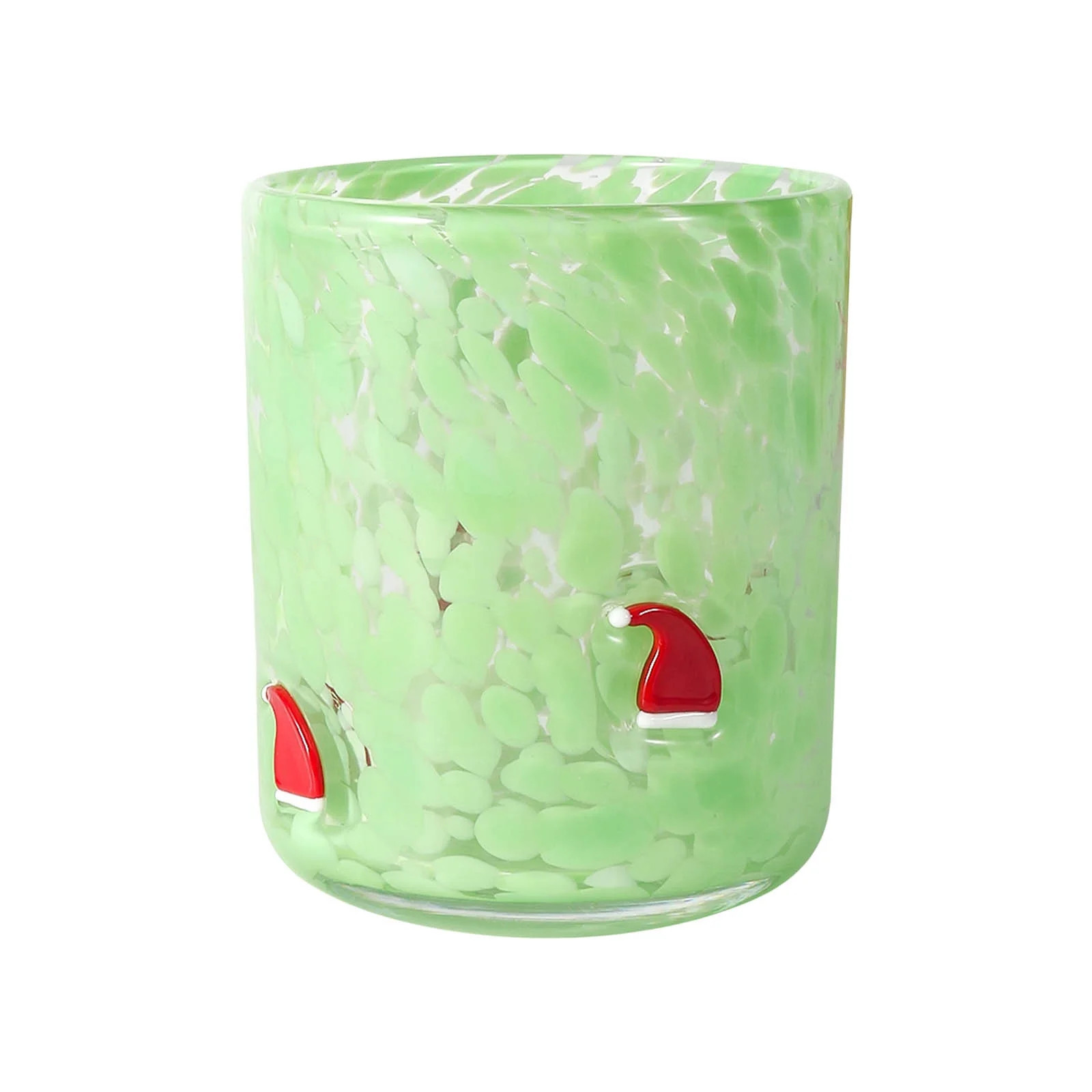 Anhility Christmas Hat Juice Glasses, Large Capacity Christmas Hat Wine Juice Coffee Drinking Gla... | Walmart (US)