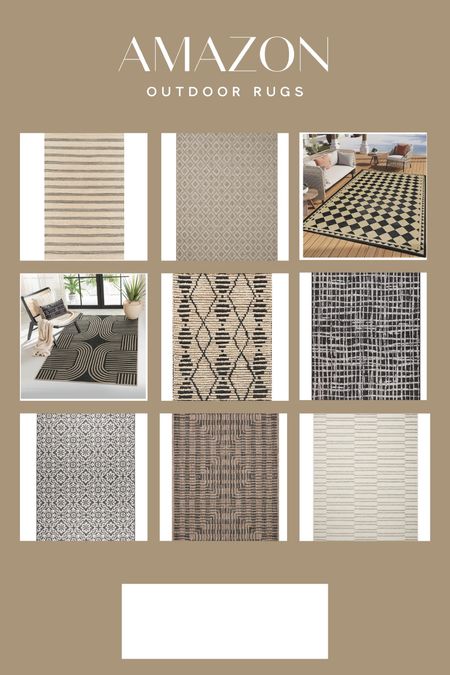 Found so many affordable outdoor rugs for your porch or patio on Amazon! 

Patio, porch, outdoor rugs, outdoor decor, rugs 

#LTKhome