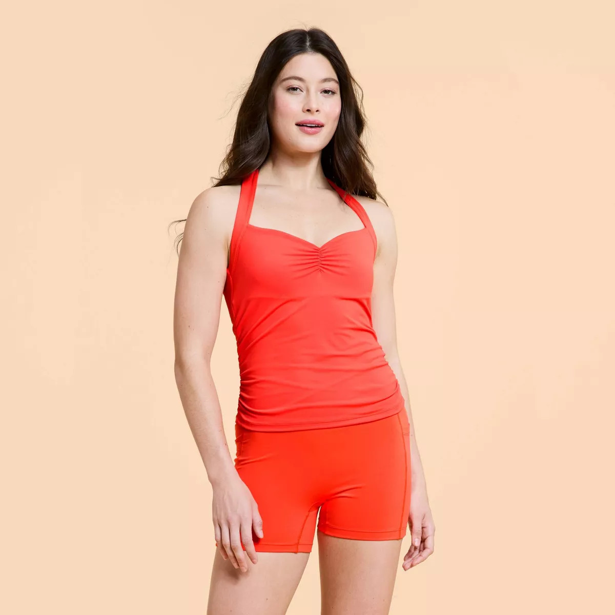 Blogilates Women's Sweetheart Tank Top - Cream XL | Target