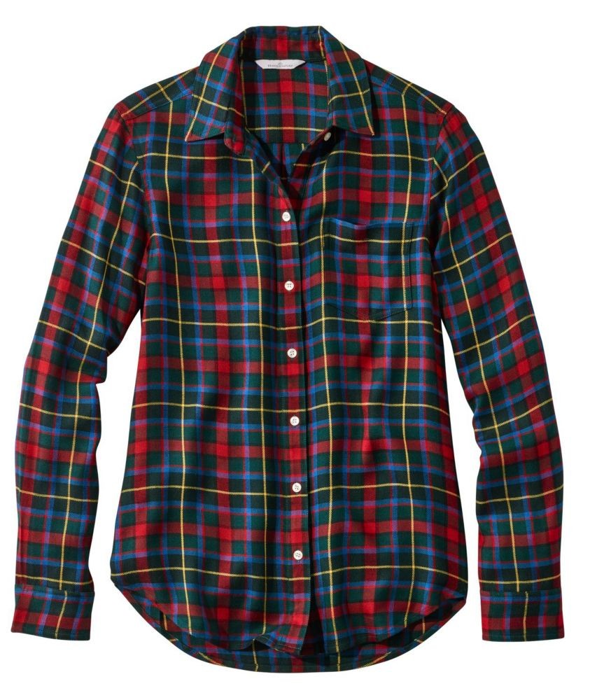 Signature Drapey Button-Front Shirt | L.L. Bean