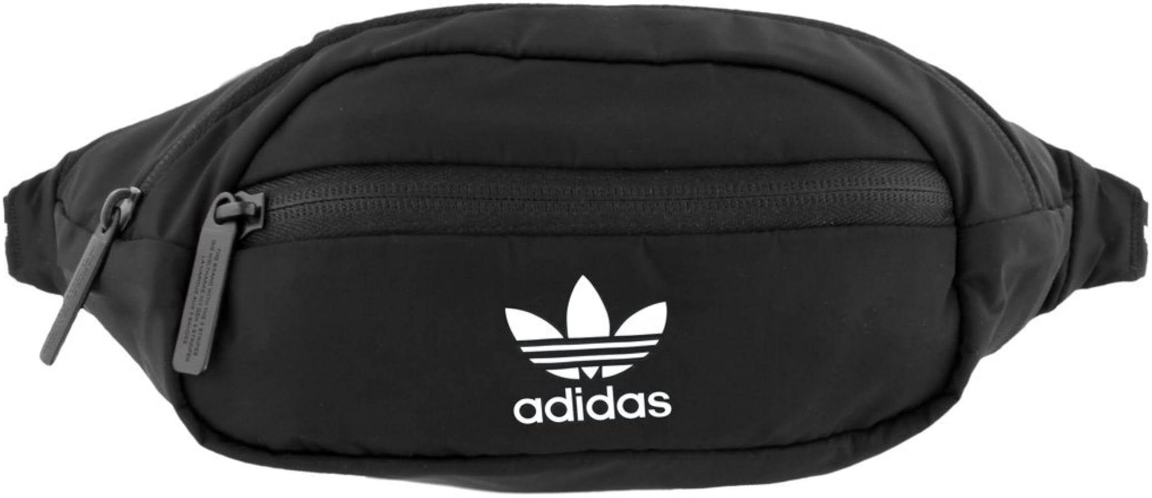 adidas Originals National Waist Fanny Pack-Travel Bag, Black/White, One Size | Amazon (US)