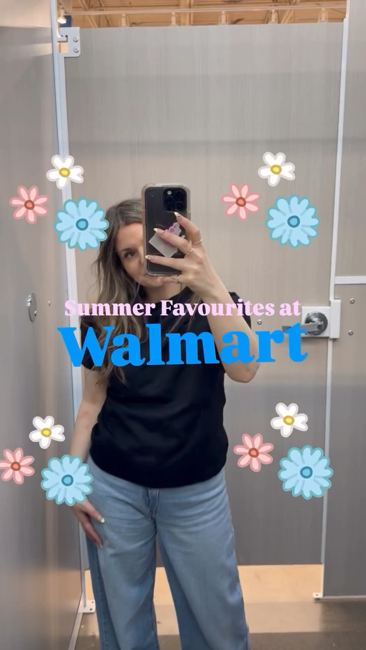 Which is your favourite colour for summer?! Yellow 💛🌼🥐 Pink 🌸🎀💕 or Blue 💙🦋🩵. The @walmartcanada summer finds are so good - it’s hard to pick! #gifted 
.
.
#walmartcanadafinds #butteryellow #lightblue #babypink colour therapy, colour flatlay, Walmart finds, seasonal finds, beauty, apparel
