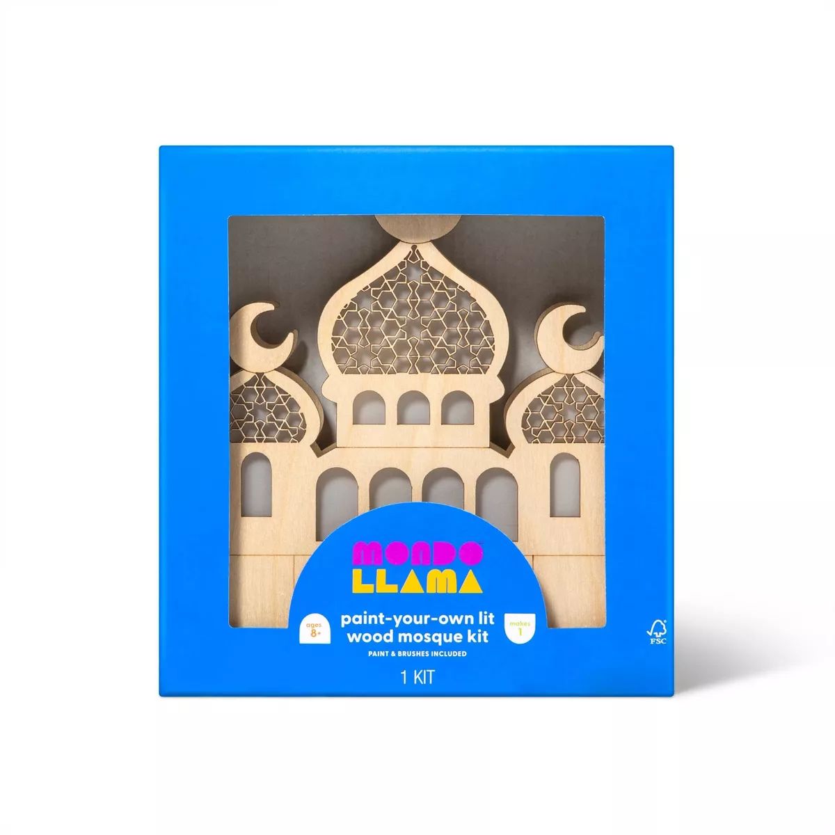 Paint-Your-Own Ramadan Lit Wood Kit - Mondo Llama™ | Target