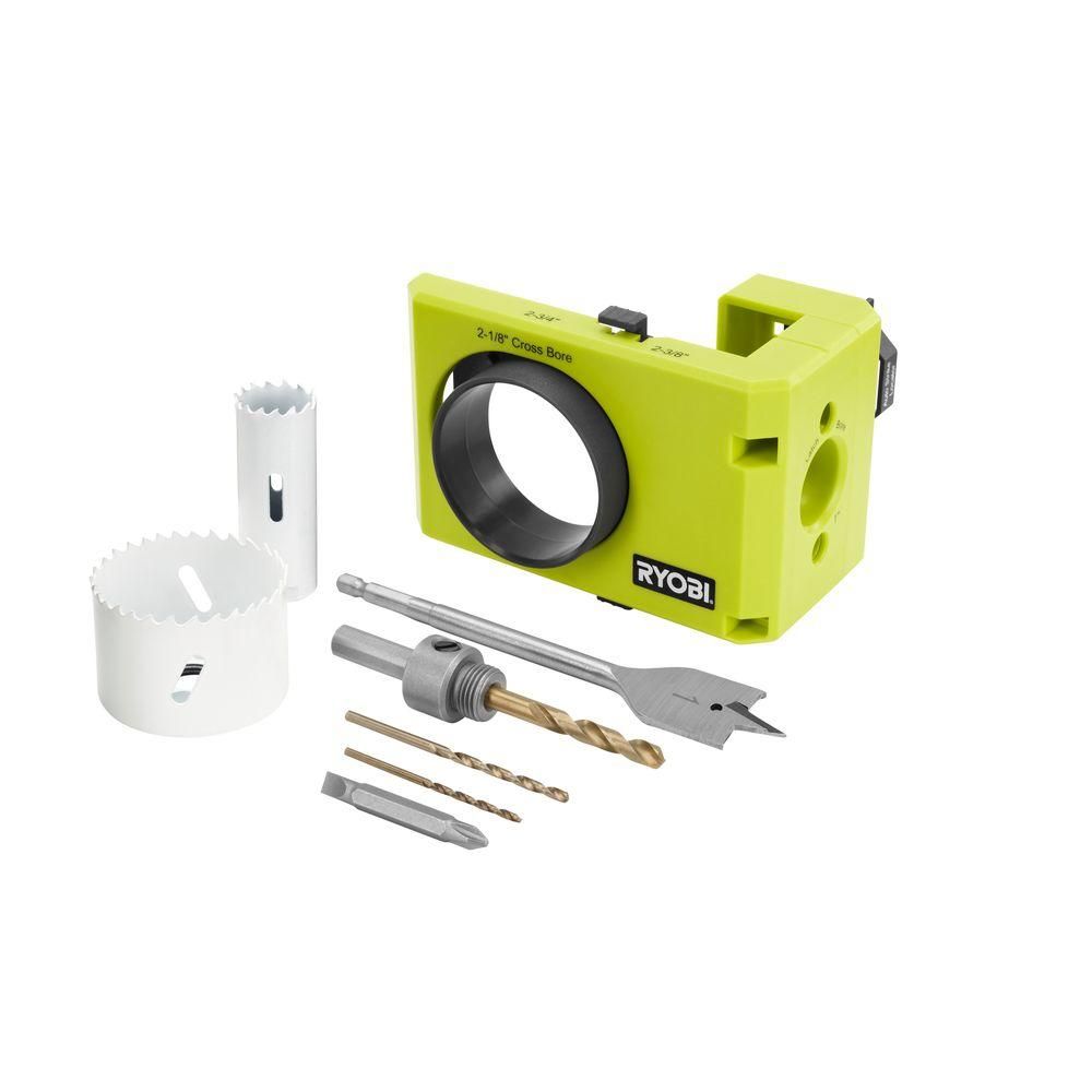 RYOBI Wood/Metal Door Lock Installation Kit-A99DLK4 - The Home Depot | The Home Depot