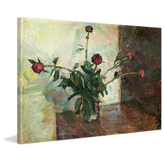 Love and Thorns Print on Wrapped Canvas - Bed Bath & Beyond - 38929738 | Bed Bath & Beyond