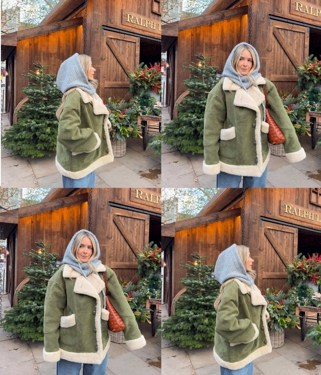 Green fur aviator coat linked 🌲

#LTKuk #LTKwinter #LTKCyberWeek