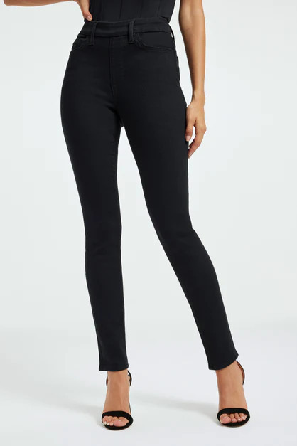 GOOD LEGS CROPPED JEANS | WHITE001 | Good American