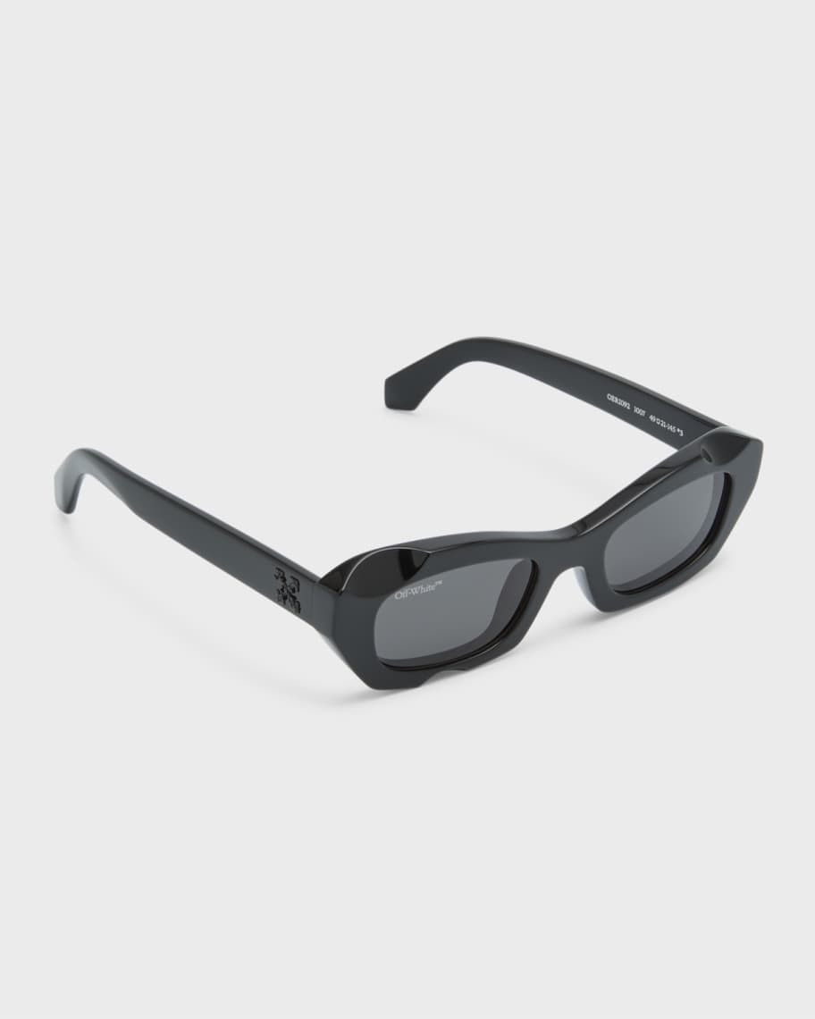 Off-White Men's Venezia Acetate Rectangle Sunglasses | Neiman Marcus