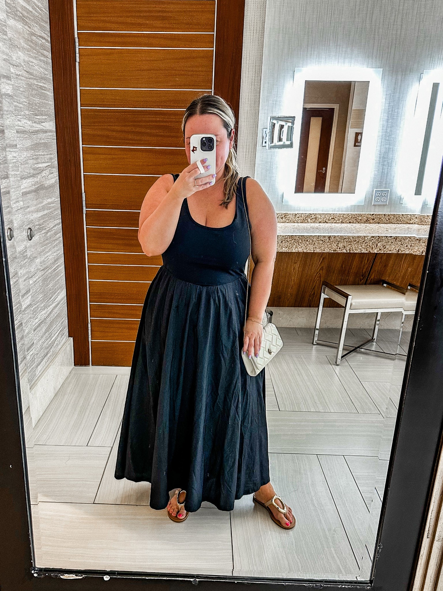 American Eagle ballet dress size LARGE 
Great summer dress! 

Summer outfit, travel style, resort wear, summer style, summer dress, petite style, graduation dress 

#LTKPetite #LTKSaleAlert #LTKMidsize