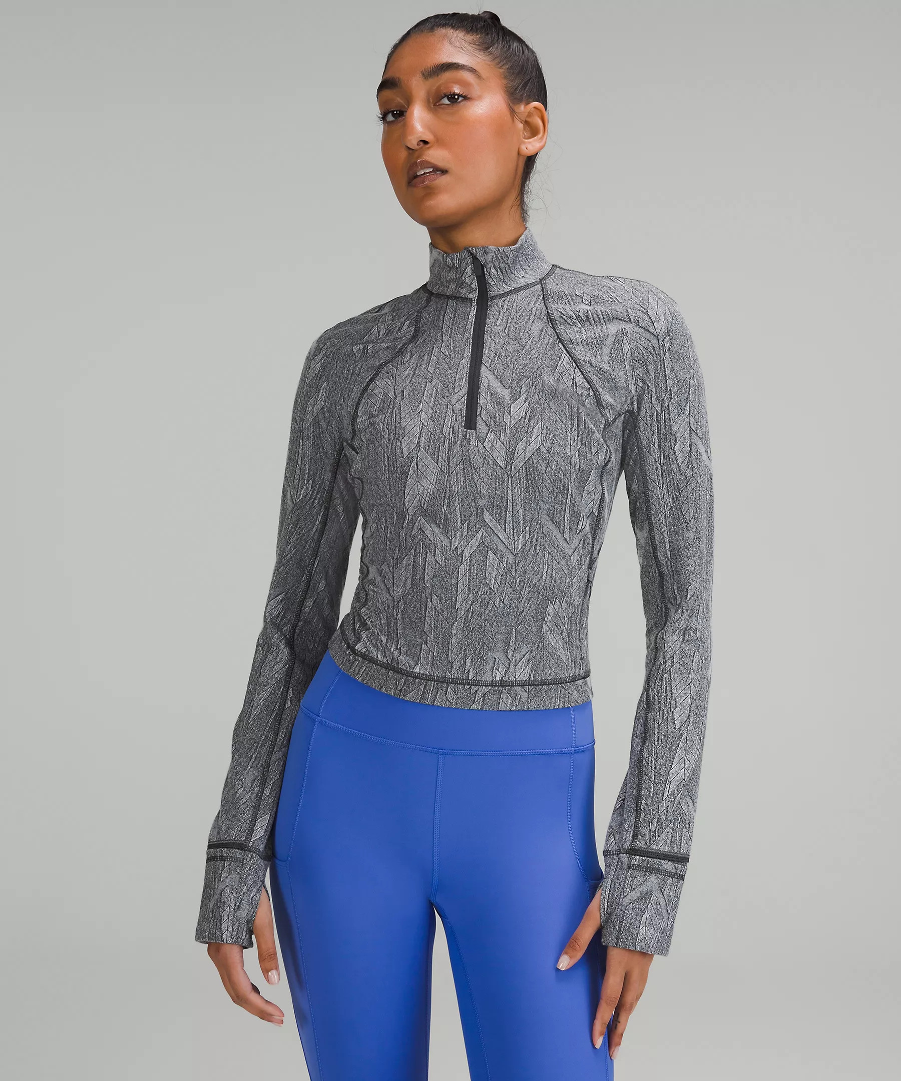 It's Rulu Run Cropped Half Zip | Lululemon (US)
