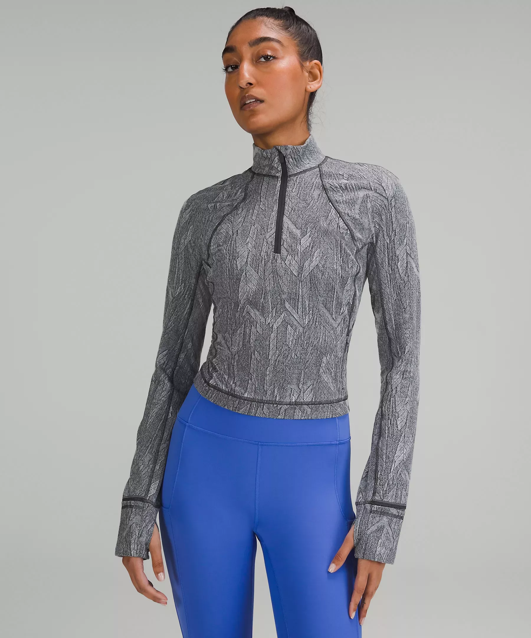 Shoulder Cut-Out Yoga Long-Sleeve Shirt