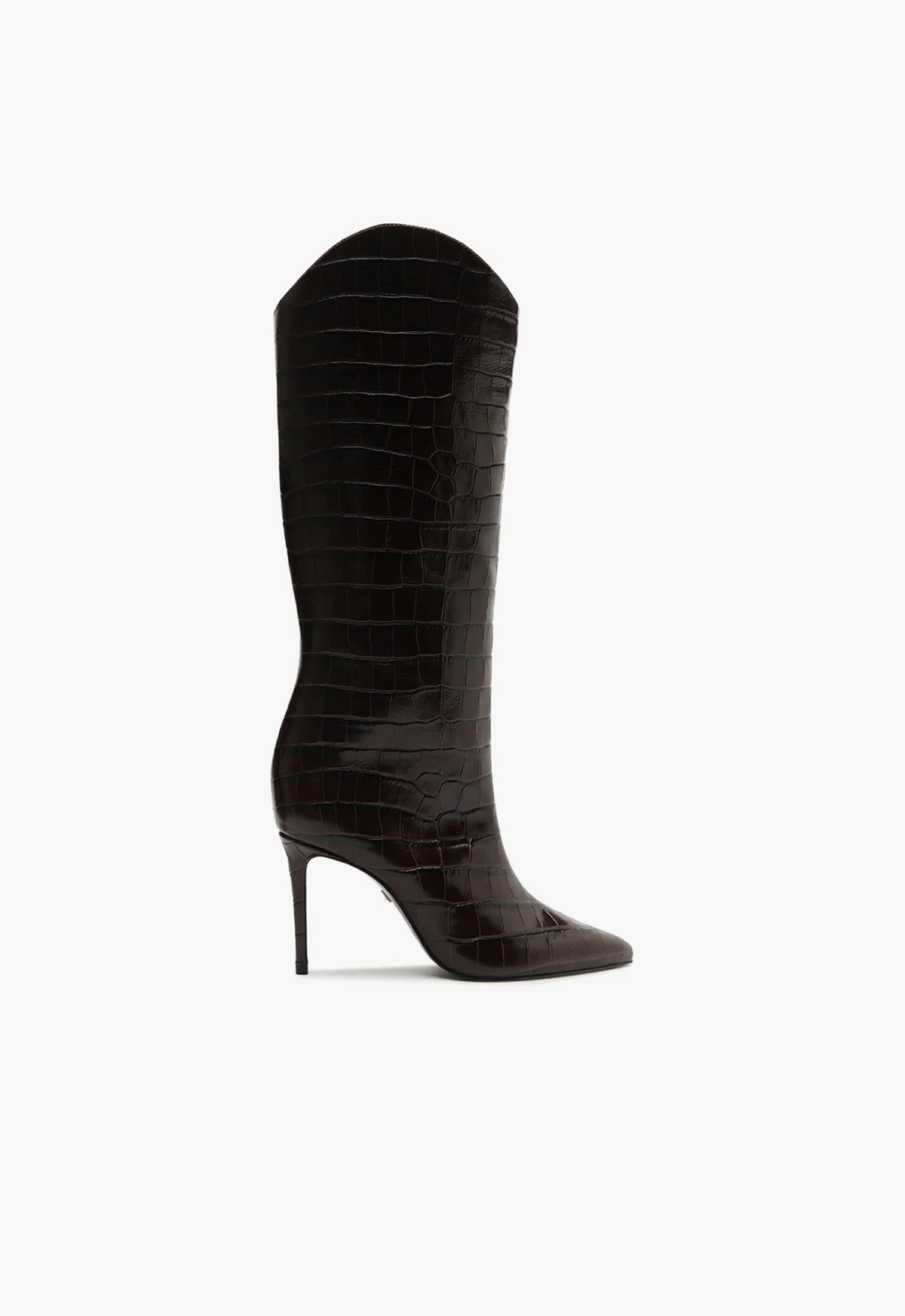 Maryana Wide Boot - Brown Knee-High Boots - Wide Fit, Stiletto Heel | SCHUTZ | Schutz Shoes (US)