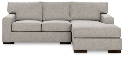 Ashlor Nuvella® 2-Piece Sectional with Chaise | Ashley
