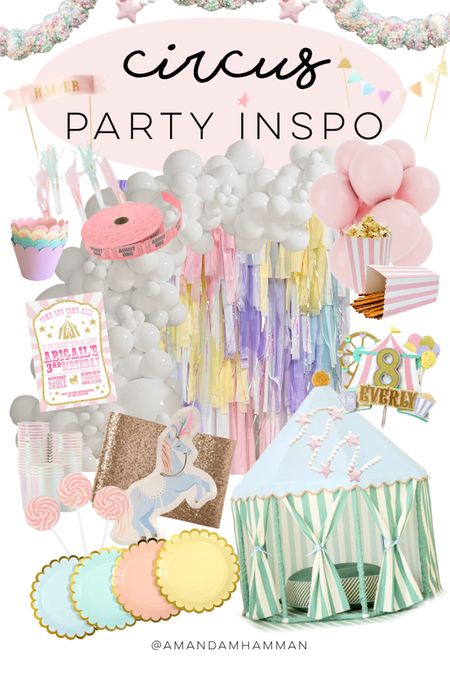 Circus party, circus birthday, birthday party, party theme idea 

#LTKhome #LTKkids #LTKfamily