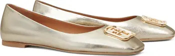 Tory Burch Georgia Square Toe Ballet Flat | Nordstrom | Nordstrom