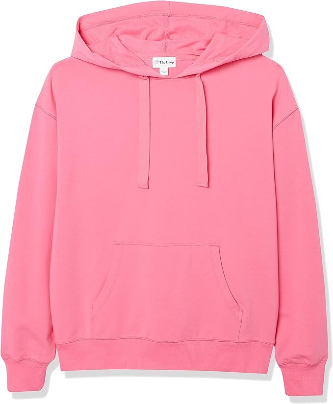 The Drop Women's Remi Loose French Terry Long-Sleeve Hoodie Sweatshirt | Amazon (US)