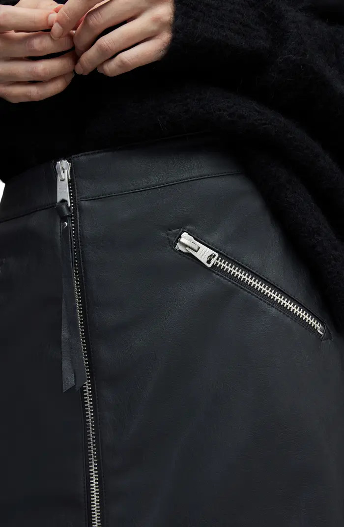 Piper Faux Leather Miniskirt | Nordstrom