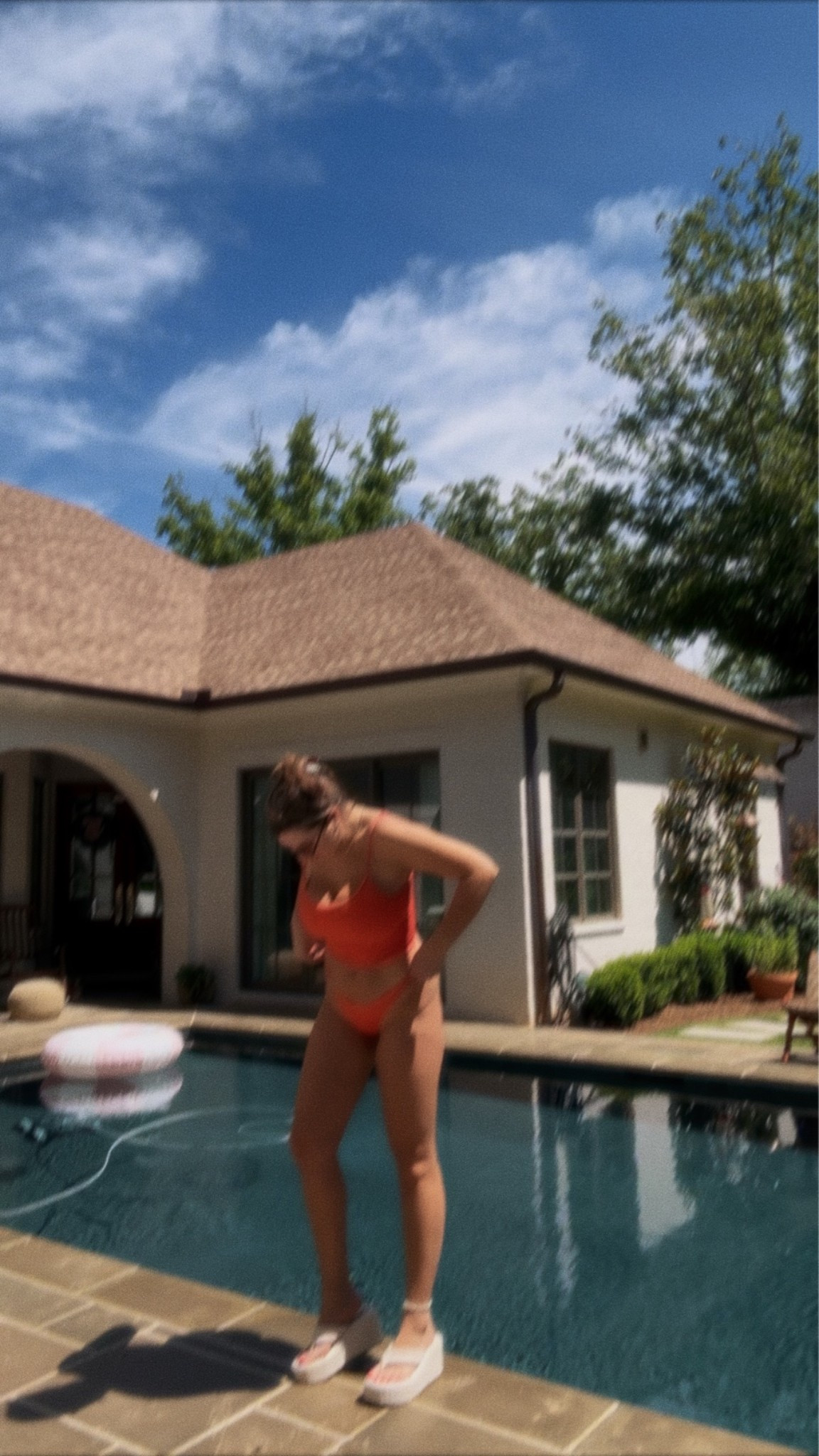 pool days 🧡✨🌊

#LTKdayinmylife #LTKSwim #LTKU