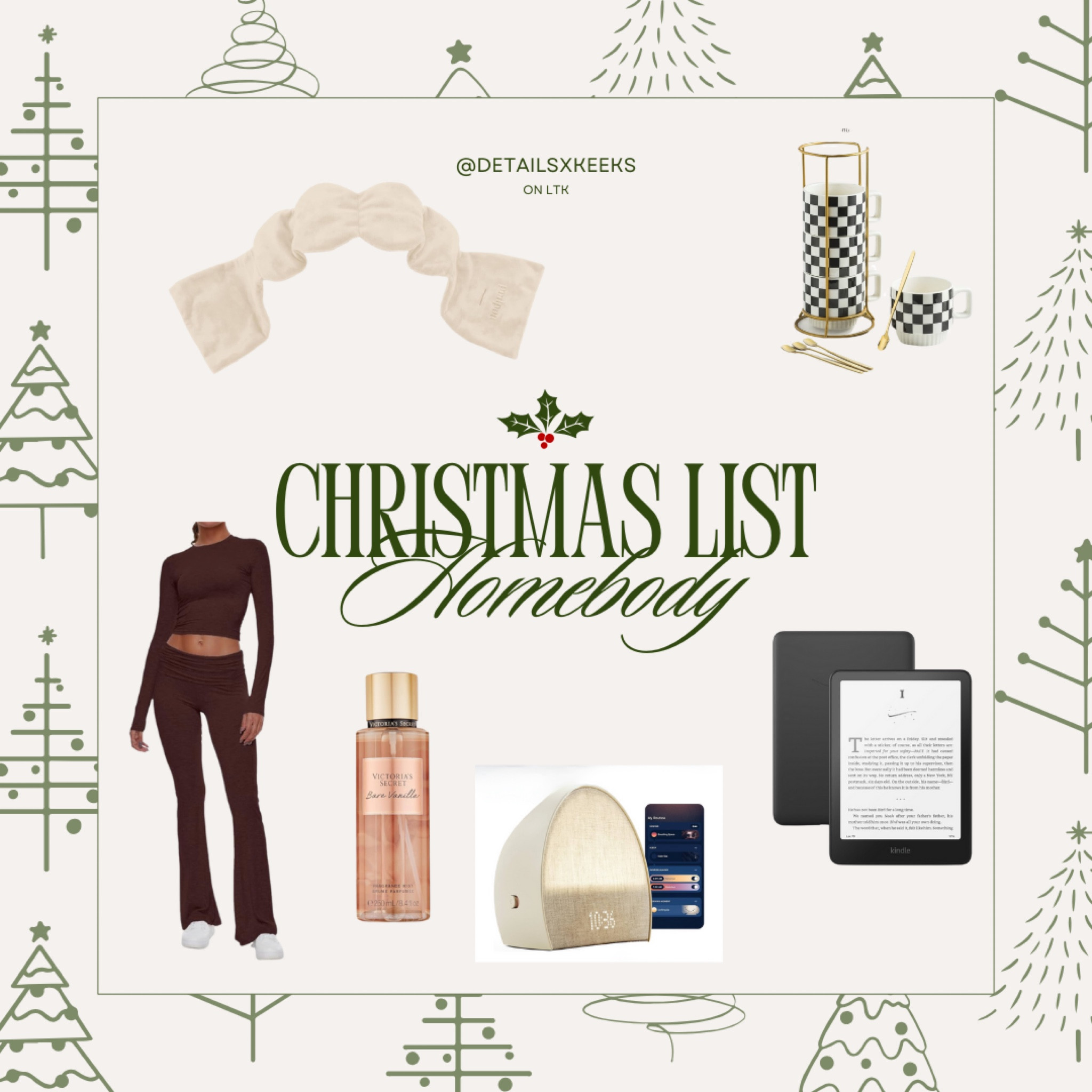 Christmas list for the homebodies ✨