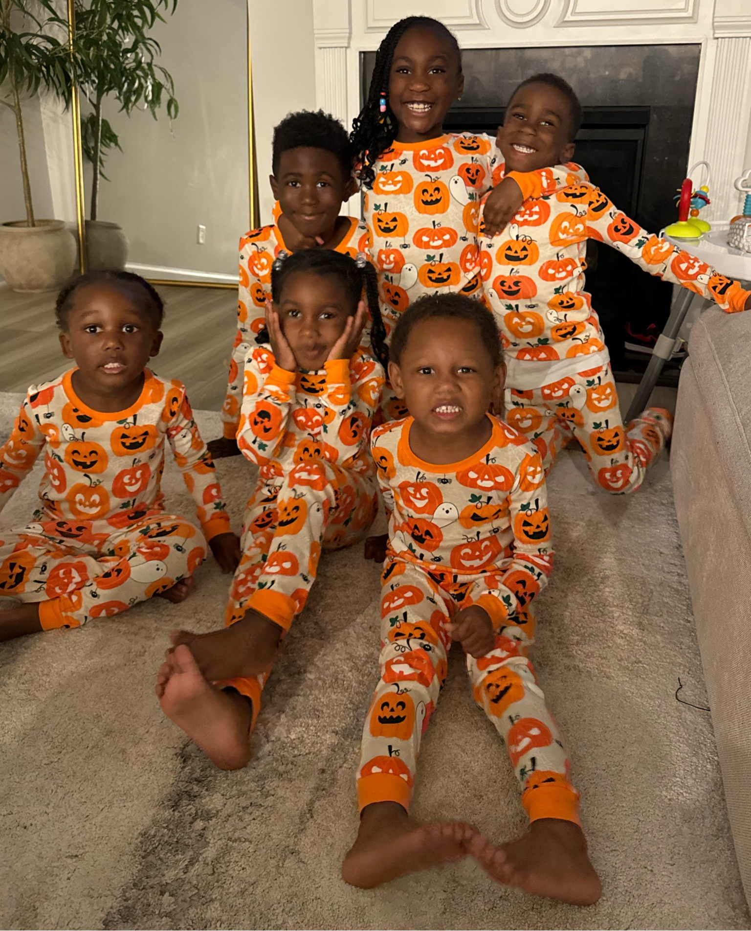 Matching Halloween Pajamas for our cousin crew!! 

#LTKKids #LTKSeasonal #LTKHalloween