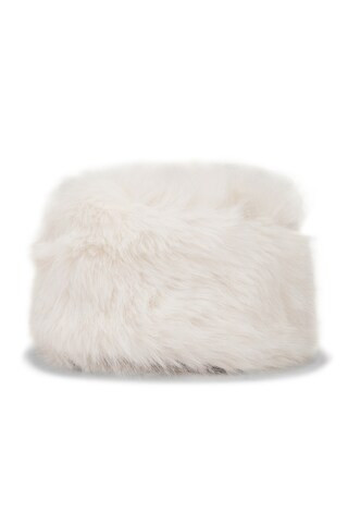 Apparis Margot Pillbox Hat in Blanc from Revolve.com | Revolve Clothing (Global)