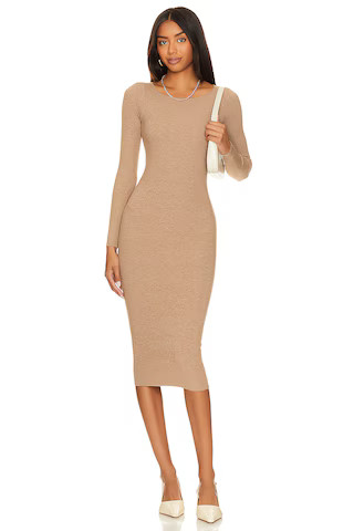 LPA Auburn Sweater Dress in Oat from Revolve.com | Revolve Clothing (Global)