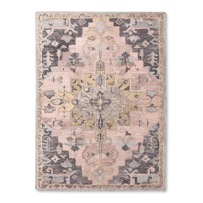 Damask Tufted Vintage Wool Rug - Threshold™ | Target