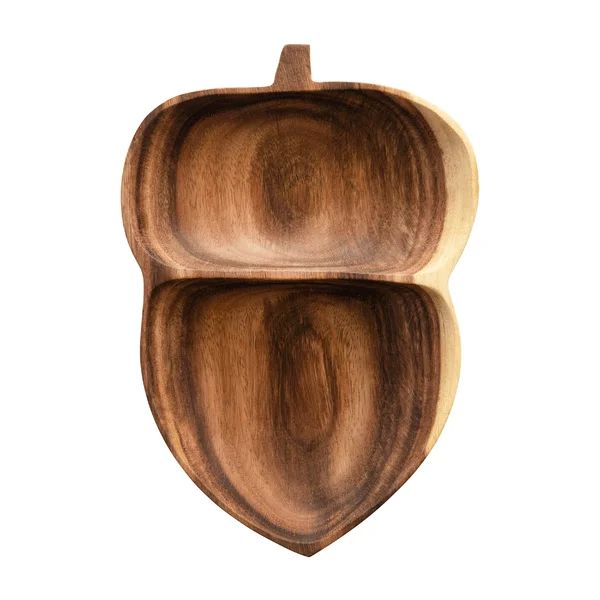 Tahsin Novelty Wood Divided Serving Dish | Wayfair North America