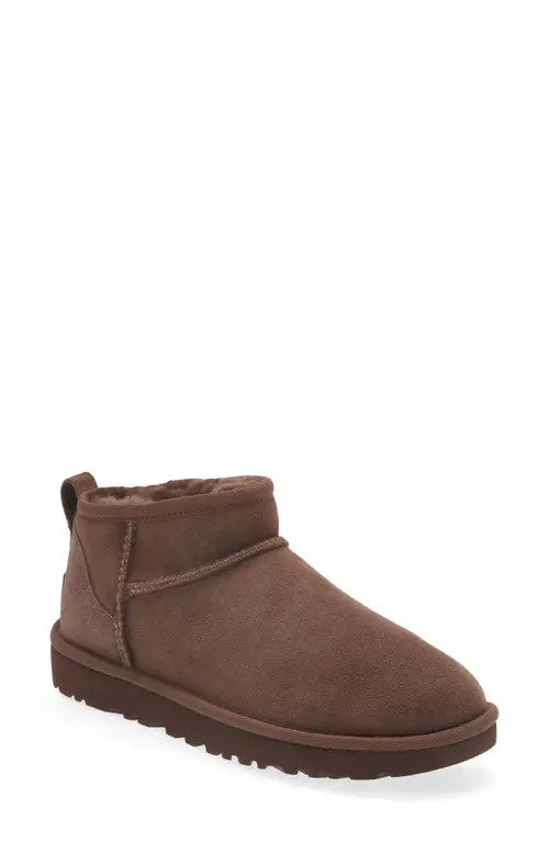 UGG(r) Ultra Mini Classic Boot in Burnt Cedar at Nordstrom, Size 6 | Nordstrom
