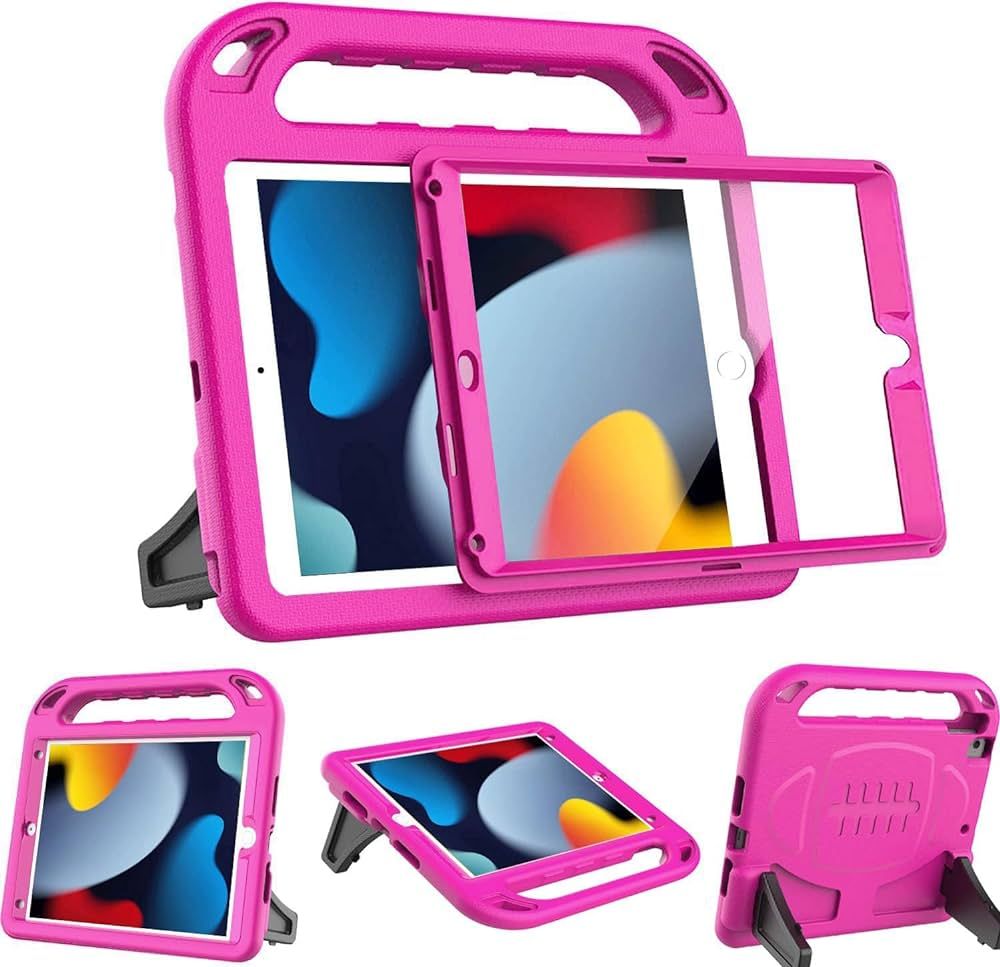 Amazon.com: BMOUO Kids Case for iPad 9th/8th/7th Generation - iPad 10.2 2021/2020/2019 Case with ... | Amazon (US)