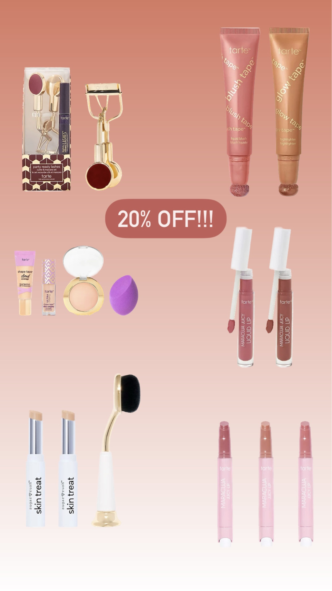 20% off #tarte #makeup 

#LTKstyletip #LTKbeauty #LTKsalealert