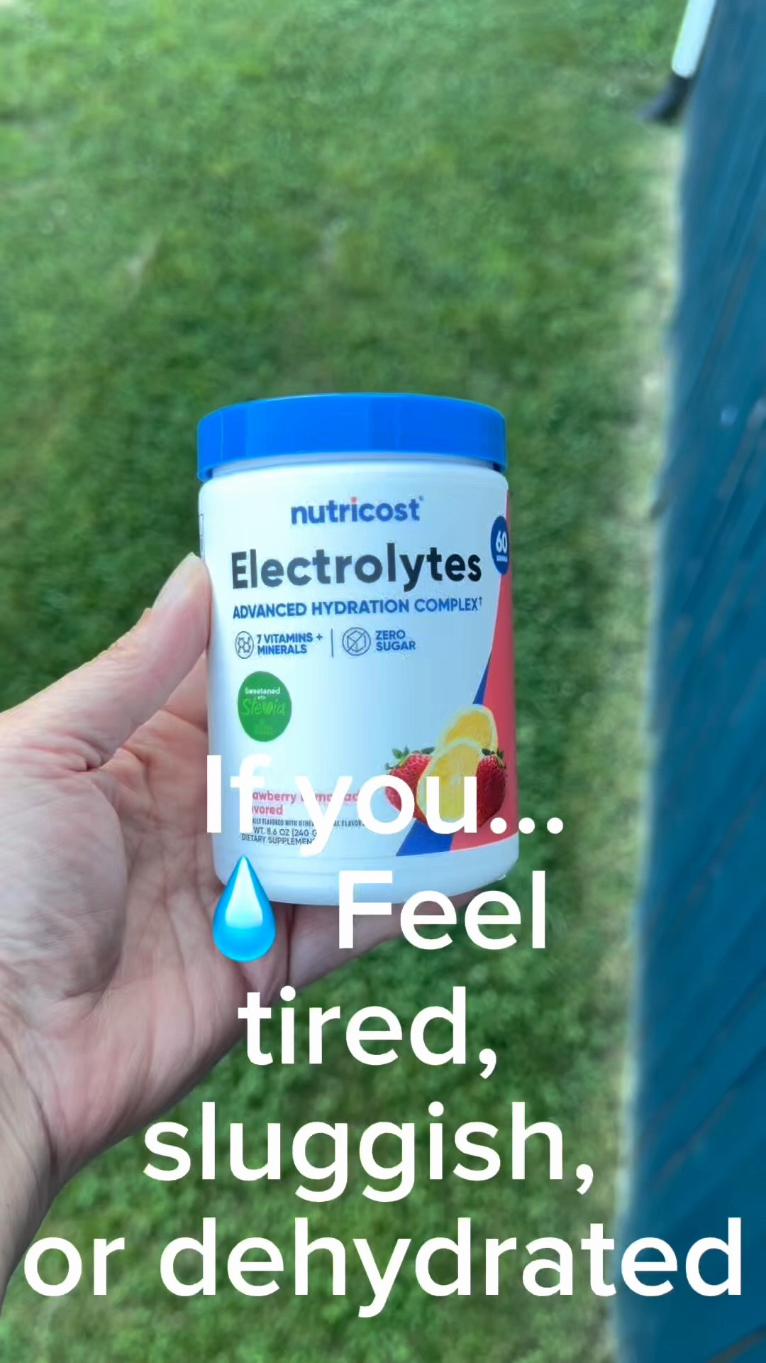 Staying hydrated is about more than just drinking water. 💧 Electrolytes help replenish essential minerals your body loses through exercise, heat, travel, or everyday life. I’ve been adding this zero-sugar electrolyte mix to my daily routine to help support hydration, muscle function, and overall wellness. Plus, the Strawberry Lemonade flavor is a winner! 🍓🍋

What’s your favorite way to stay hydrated?

#HydrationMatters #Electrolytes #WellnessJourney #HealthyHabits #DailyWellness

#LTKOver40 #LTKselfcare #LTKActive