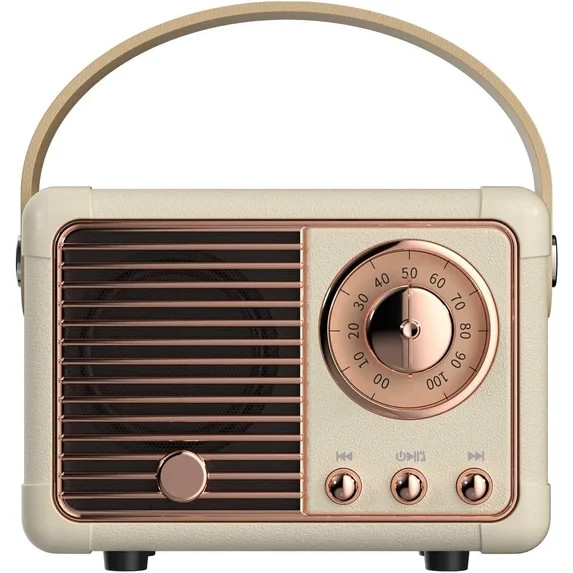 Retro Bluetooth Speaker, Vintage Decor, Mini Wireless Bluetooth Speaker, Cute Old Fashion Style f... | Walmart (US)