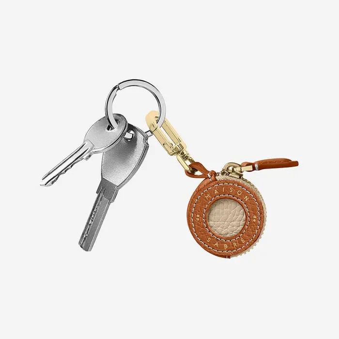 MAISON de SABRÉ Leather AirTag Charm | Nordstrom | Nordstrom