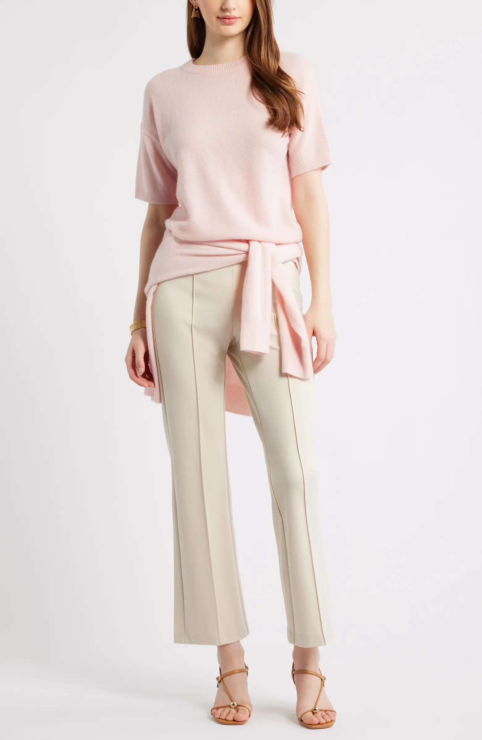 Short Sleeve Cashmere Sweater | Nordstrom