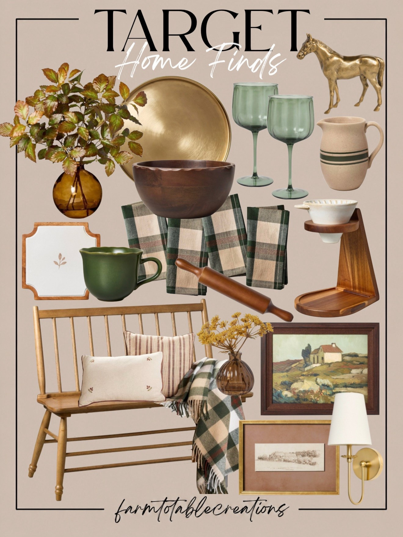 Coming Soon To Target. 

The new Hearth & Hand with Magnolia collection is starting to arrive at Target, and if this preview is any indication, it’s going to be one of my favorite launches yet. Think warm wood tones, rich greens, timeless artwork, cozy textiles, and beautiful kitchen pieces that make your home feel collected and inviting. If you’ve had your eye on this line, don’t wait too long—these seasonal favorites have a way of selling out fast once they hit stores.  

#LTKHome #TargetFinds #TargetHome #HearthAndHand #NeutralHomeDecor

#LTKSeasonal #LTKHome